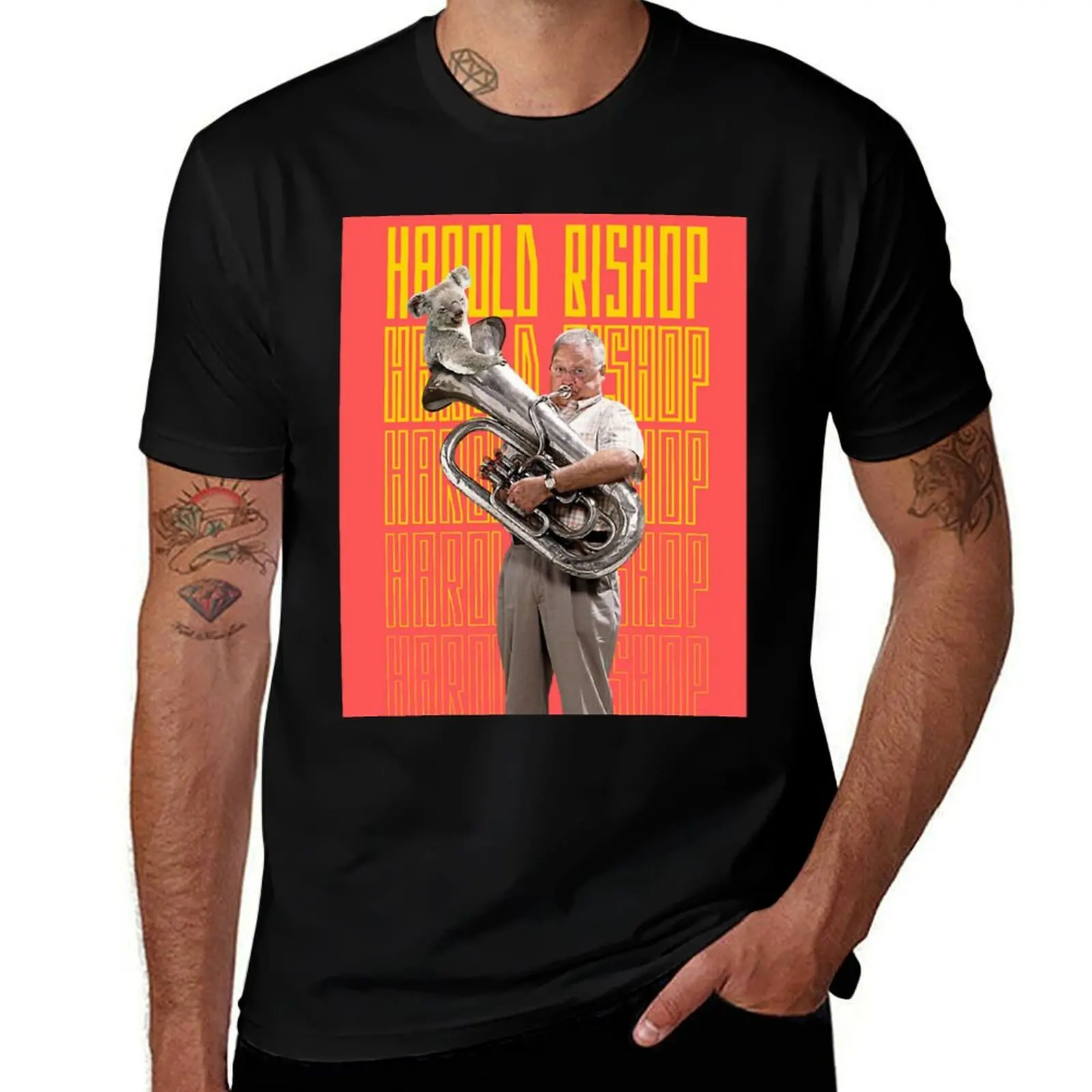Harold Bishop T-Shirt Durable Work Wear T-Shirt