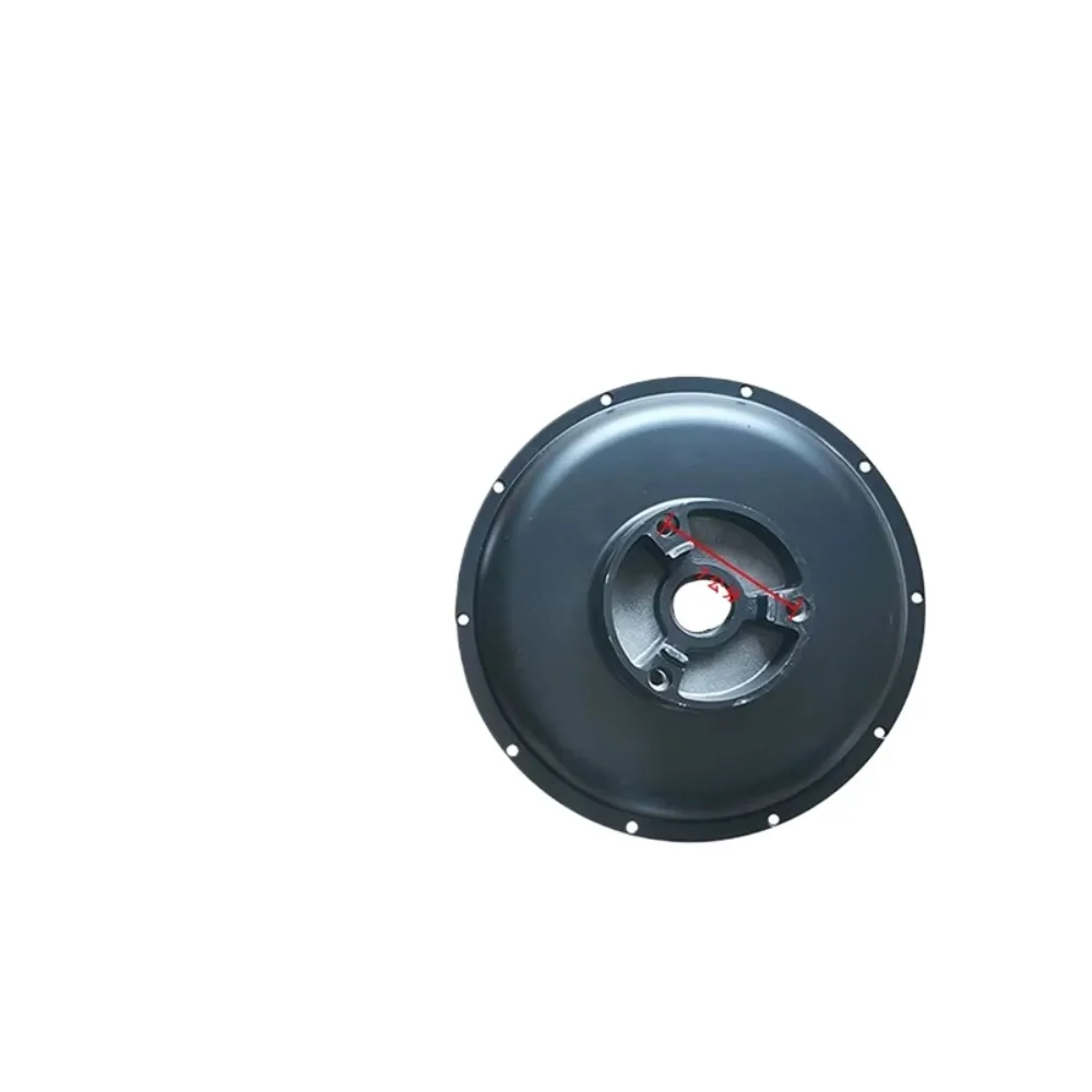 For 10-12-13 Inch Two Wheel Motor 10 Hole Cover,300-10 Motor Cover Diameter 213-215,Bearing 6204 6202 6203 Drum Brake Disc Brake