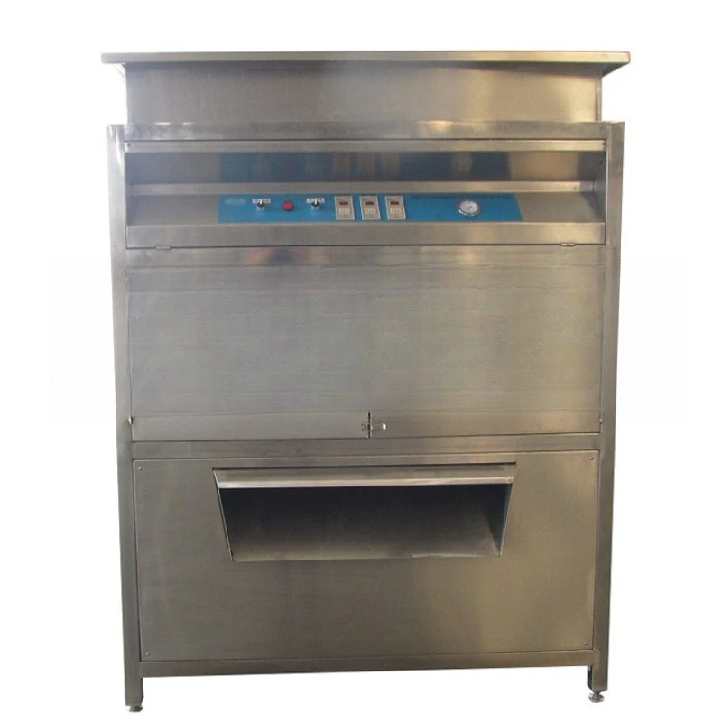 No damage type garlic peeling machine, pneumatic garlic clove peeling equipment