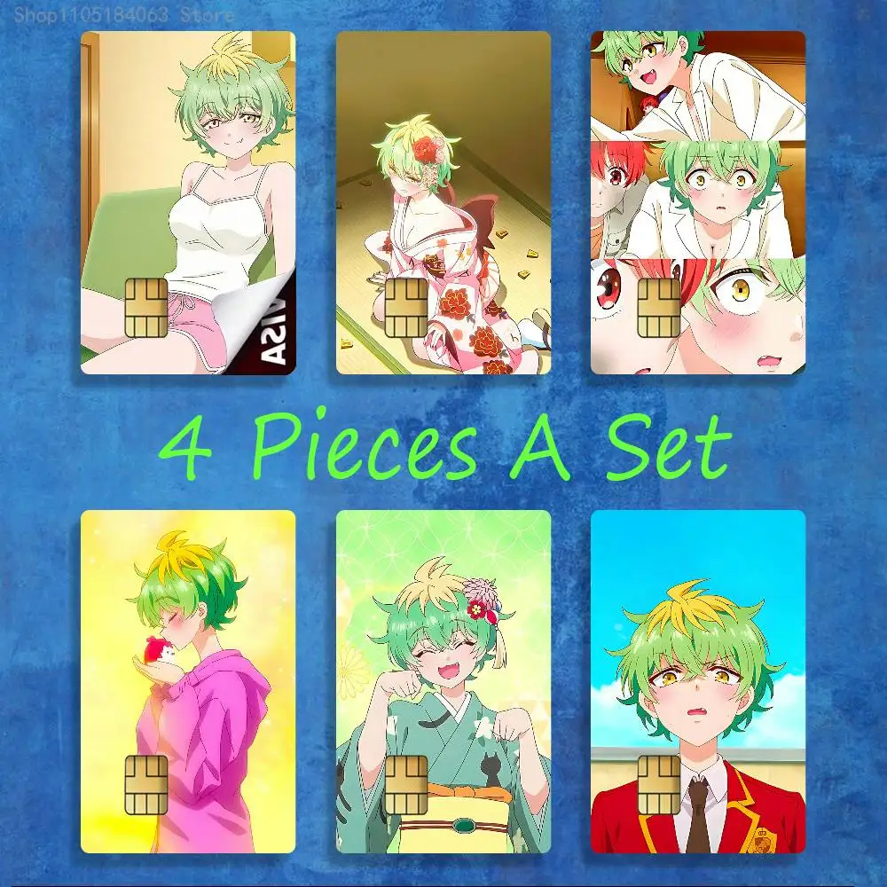 

Miwa M-Mikadono S-Sanshimai Stickers Credit Visa Debit Bank Charge Card Bus Metro Waterproof Sticker Decal Decoration