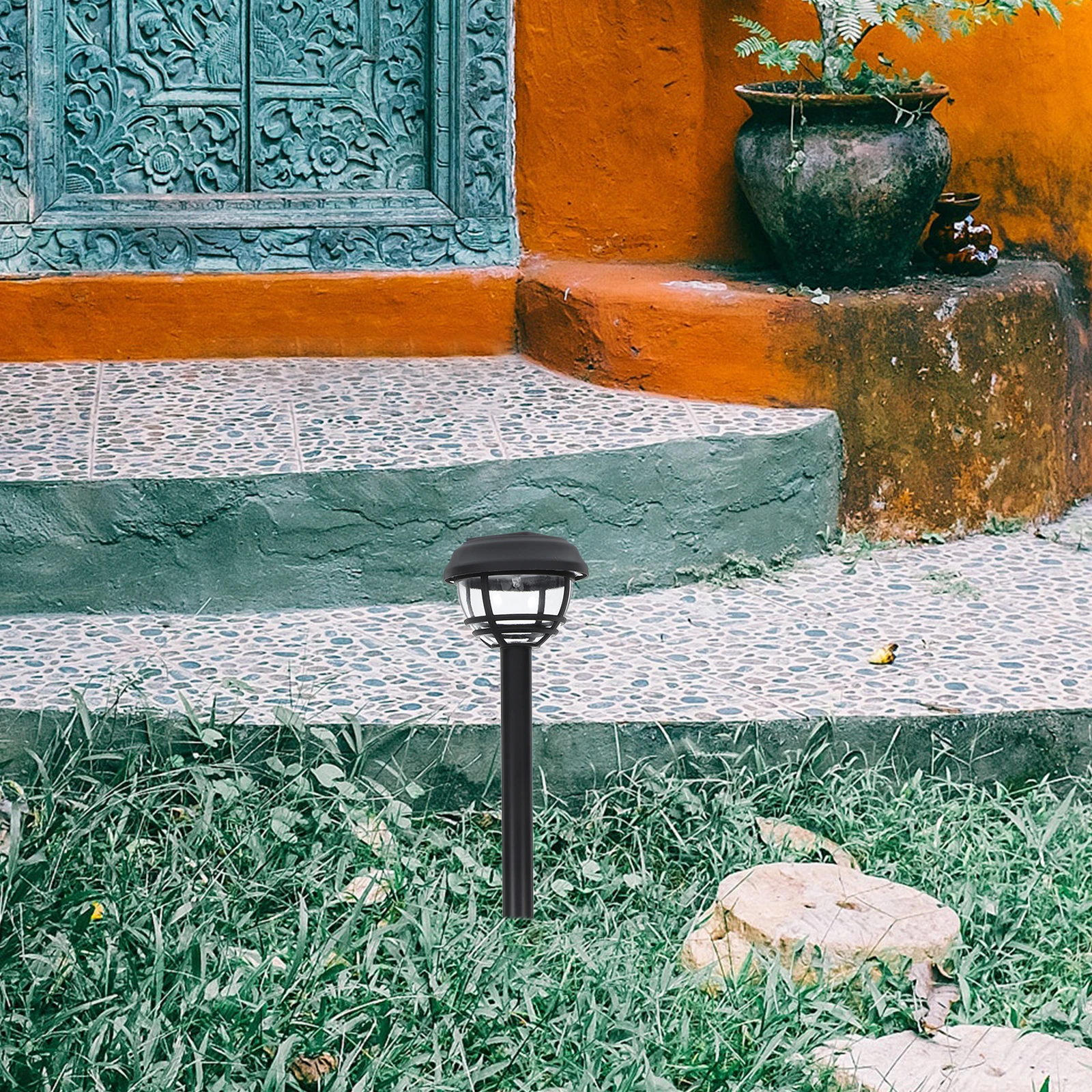 

Modern Powered Lawn Light Bright Led Chips Waterproof Outdoor Floor Lamp Easy Installation For Garden Yard Spotlights Garden