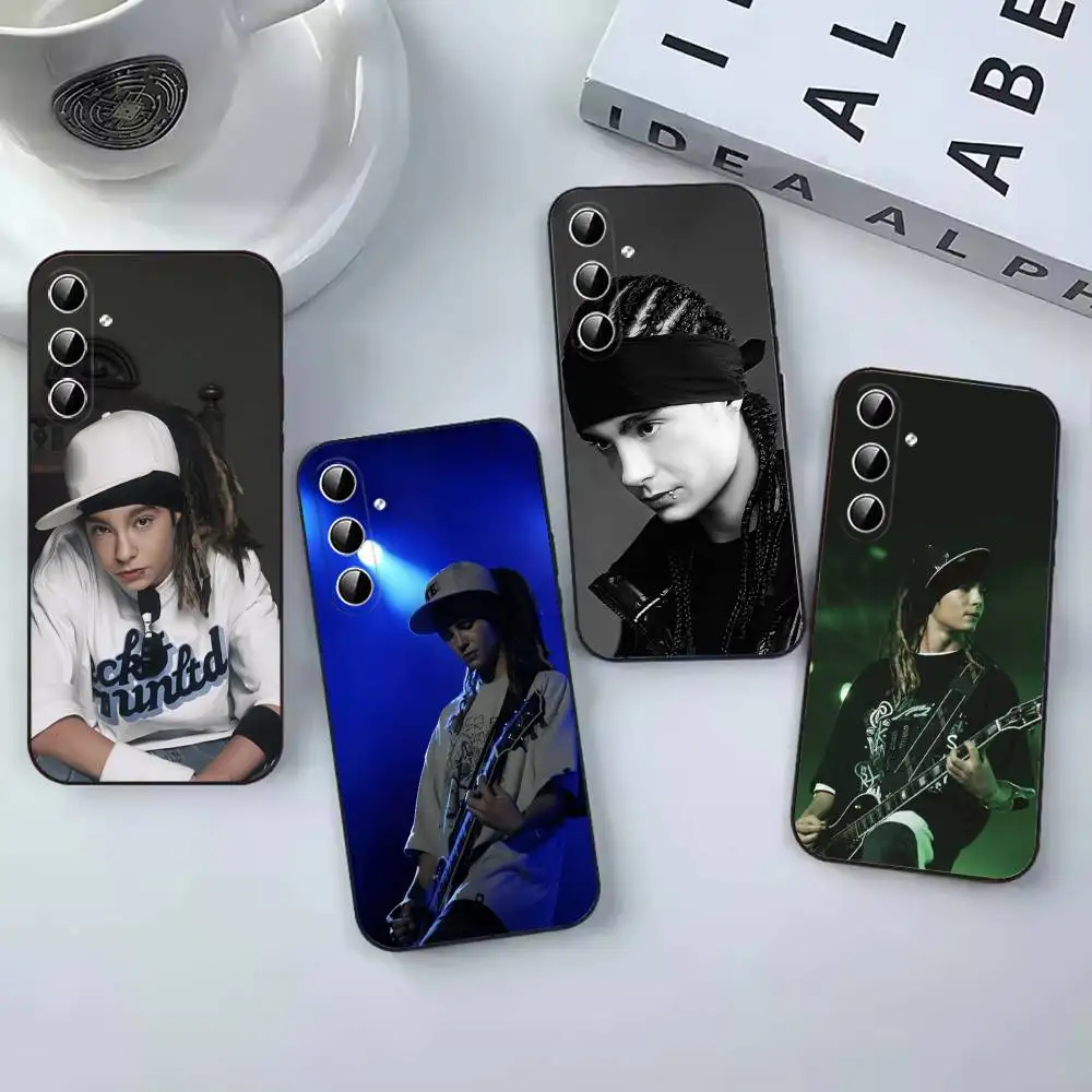 Singer T-Tom K-Kaulitz Fashion Phone Case coque Cover For Samsung Galaxy A12 22,32,52,53,71,73, Note9,10,20 Ultra