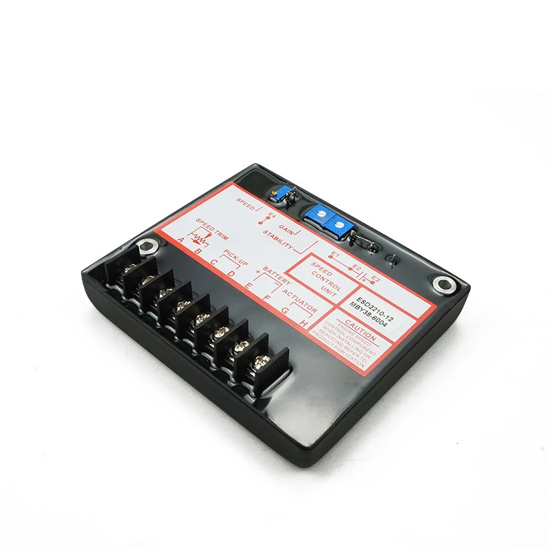 Speed Controller ESD2210 -12/24V Engine Generator Part Electronic Govornor Control Board Module Ac Alternator Accessories