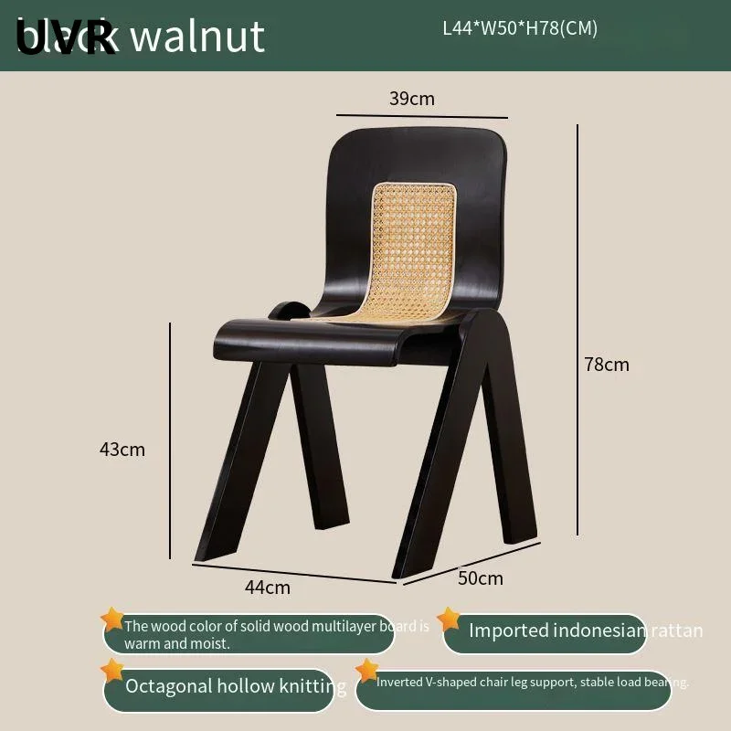 UVR Luxury Dining Chair Home Living Room Dining Table and Chairs for Girls Bedroom Makeup Backrest Chairs Hotel Restaurant Chair