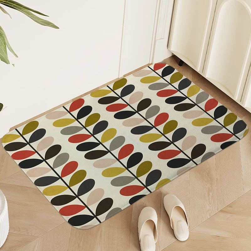 Carpet for Bedroom O-Orla K-Kiely, Funny Doormat Entrance Door, Hallway Foot Mat, Living Room Bath Rug, Room Decorating Items