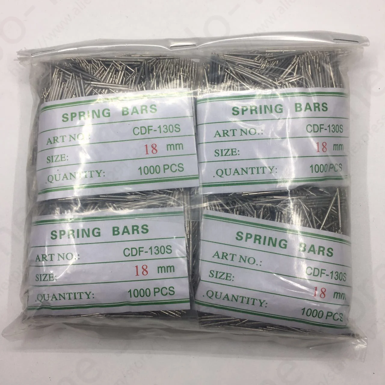 Watch Spring Bar Tool Watch Accessories For Watch Shop Spring Needle 1.3 mm Thick 1000pcs 8mm 12mm 14mm 10mm 18mm 20mm 22mm 24mm