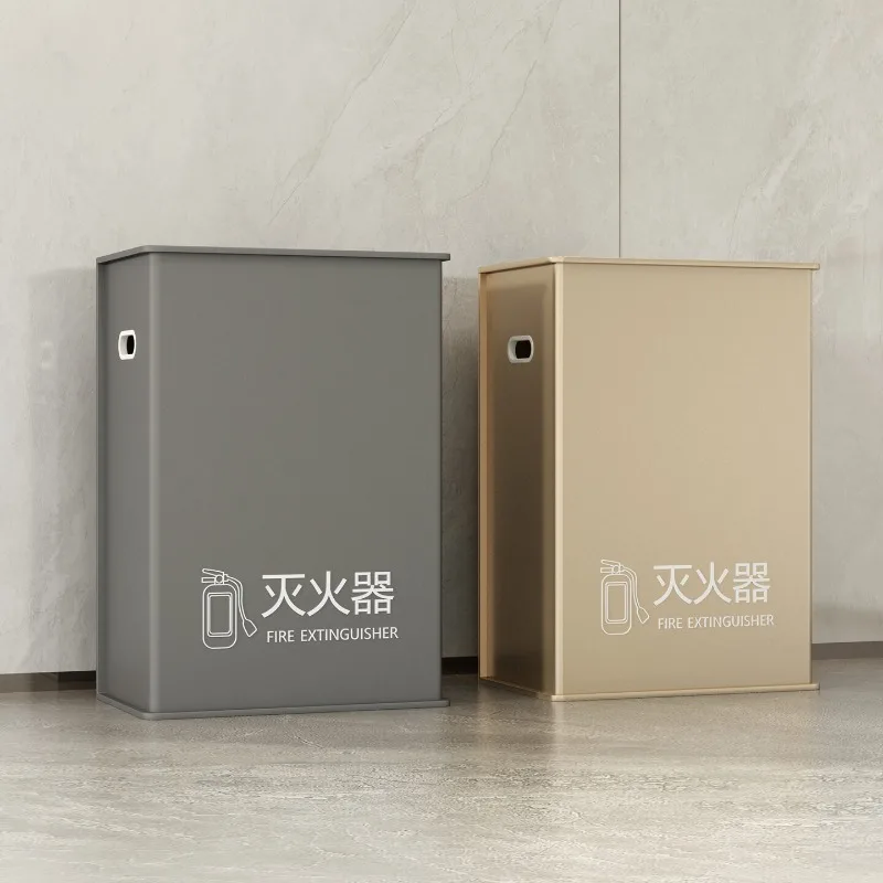 Stainless steel fire box fire 2 pcs 4 kg special box 5 kg decorative shielding storage