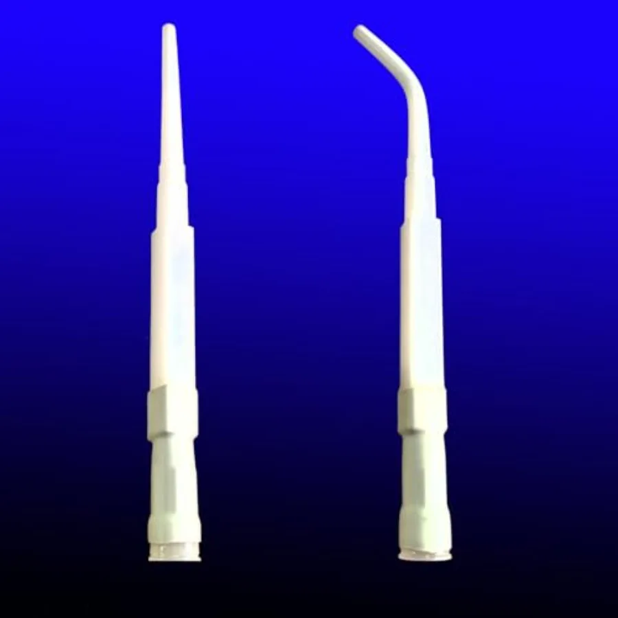 

caulking Extension Nozzle Two Glass Glue nozzles one Straight and one Curved, white 1Straight +1 Curved
