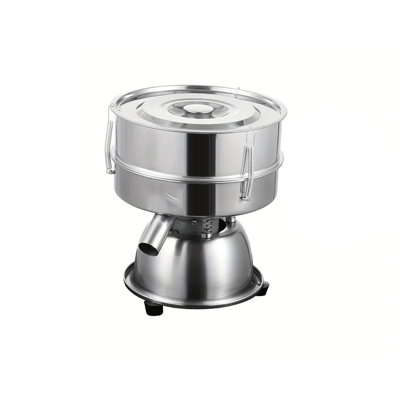 Vibrating screen powder spraying Vibrating screen separation sieve machine Chinese medicine powder screening machine