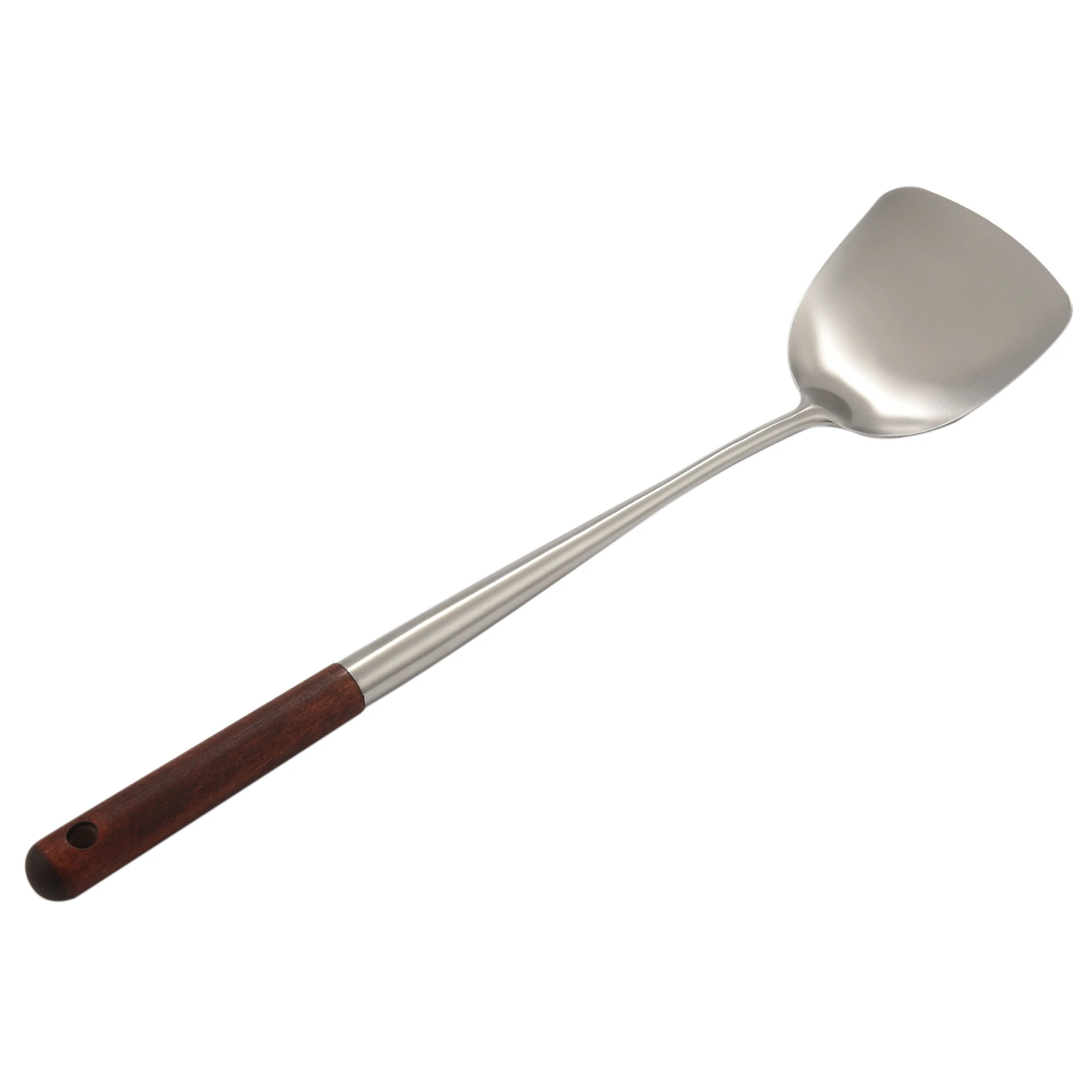 Набор инструментов для шпателя и ковша PORK-Wok, 17-дюймовая шпатель для вока, шпатель для вока из нержавеющей стали