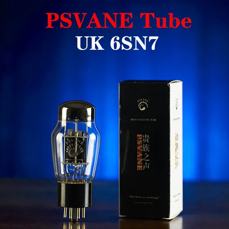 

Вакуумная лампа UK 6sn7 PSVANE заменяет 6n8p Cv181 6h8c, оригинальная заводская пара для лампового усилителя HIFI усилителя звука