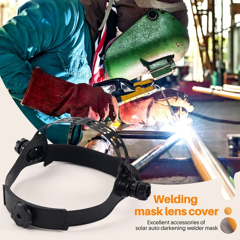 (A02R] Adjustable Welding Mask with Dimming Automatic Arc Welding Automatic Headband Automatic Headband