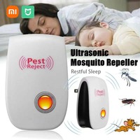 XIAOMI Ultrasonic Mosquito Repeller Mini Insecticide Plug Household Mute Intelligence Electronic Insects Repellent Offices Mouse