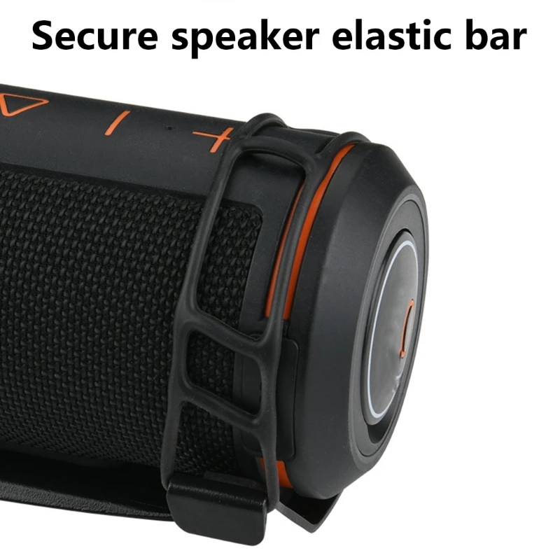 Secure Car Docking Base Mount Rack for Flip 4/5/6 Cylindrical Wireless Speakers Drop shipping