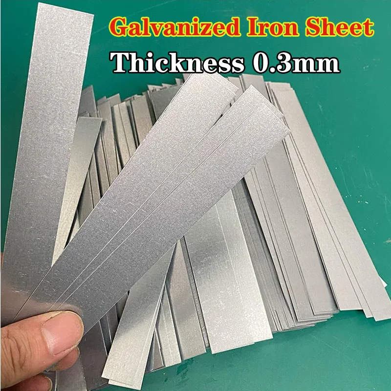 Galvanizado Anti-ferrugem Folding Placas Espessura 03 Milímetros Folha de Ferro Faça Você Mesmo Handmade Pequena Fina Tira de Folha de Metal Processamento Personalizado