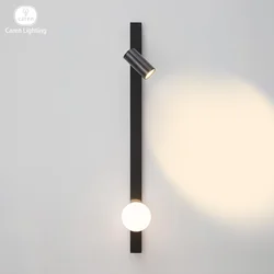 Caren Lighting Bedside wall lamp Universal joint spot light solid brass light fixtures vertical horizontal strip installation