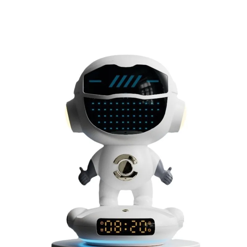 

Peter Pan Starfire Bluetooth speaker multi-function smart A | voice colorful ambient light radio card alarm clock speaker