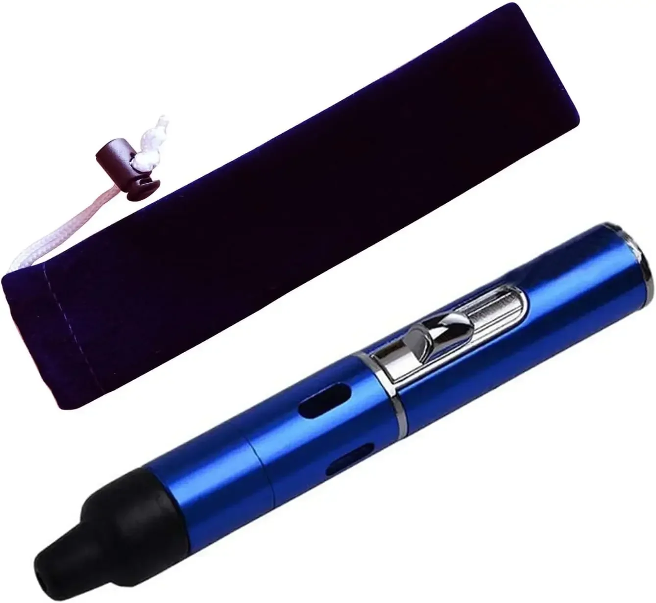 Briquet long portable en métal, tout en un, tuyau, poignées intégrées, amovible, gonflable, coupe-vent, nouveau, 2024