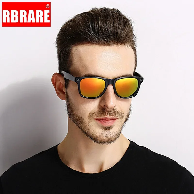 RBRARE Polarized Driving Men's Sunglasses Classic Rice Nail Sun Glasses For Men High Quality Outdoor Lunette Soleil Homme UV400