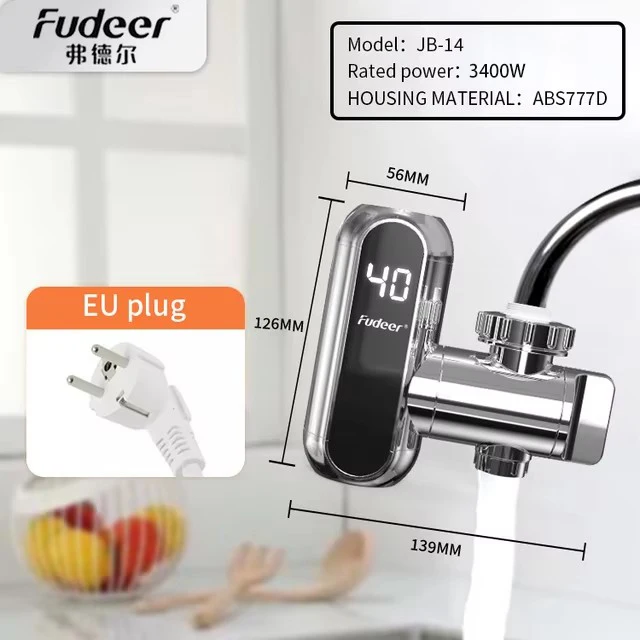 Fudeer Elektrische Boiler Keukenkraan Conector Instant Warmwaterkraan Adapter 220V Boiler Badkamer Accessoires