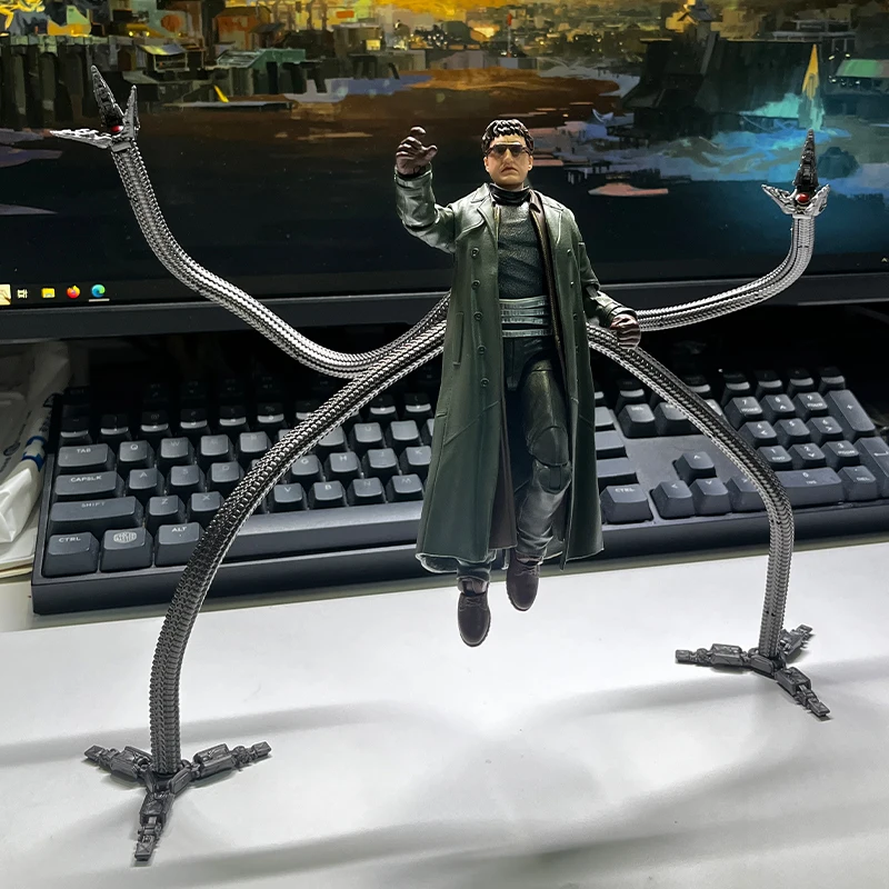 Genuine Marvel Legends Spiderman Series F7115 Doctor Octopus Action Figure Film Version Action Figure Toys Collectible Kid Gift