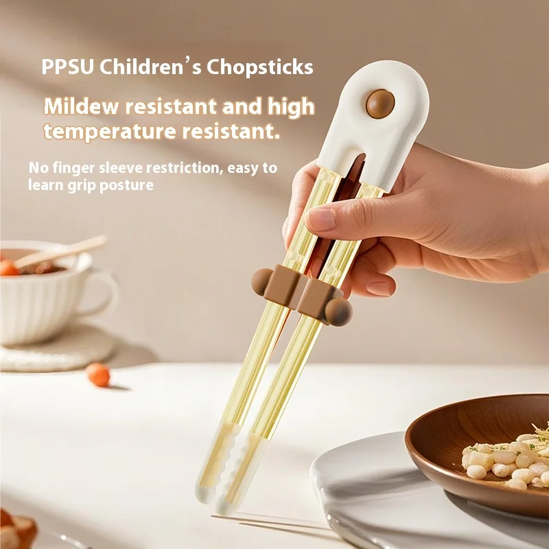 

Kids Training Chopsticks PPSU Material, 2-6 Years Baby Learning Chopsticks, Safe Toddler Tableware