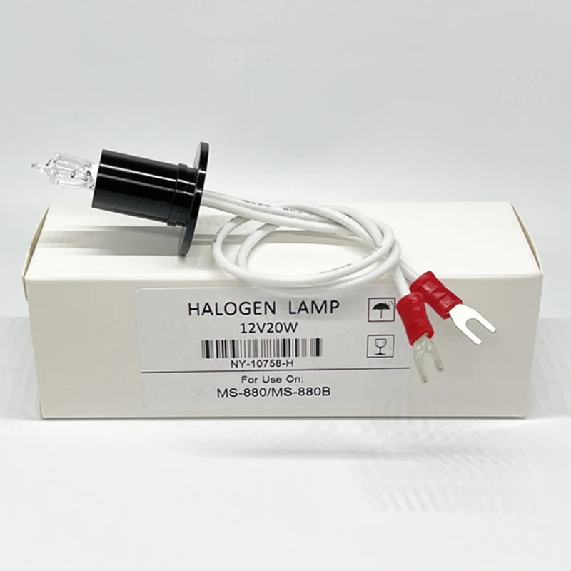 MS-880 12V20W halogen lamp for MEIKANG MS880 MS-880B biochemical analyzer