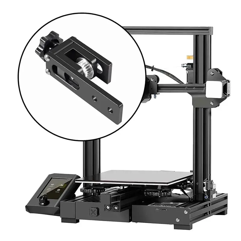 [NEW!】 Upgrade For 3D Printer Parts 2020 Profile X-Axis Synchronous Belt Stretch Straighten Tensioner