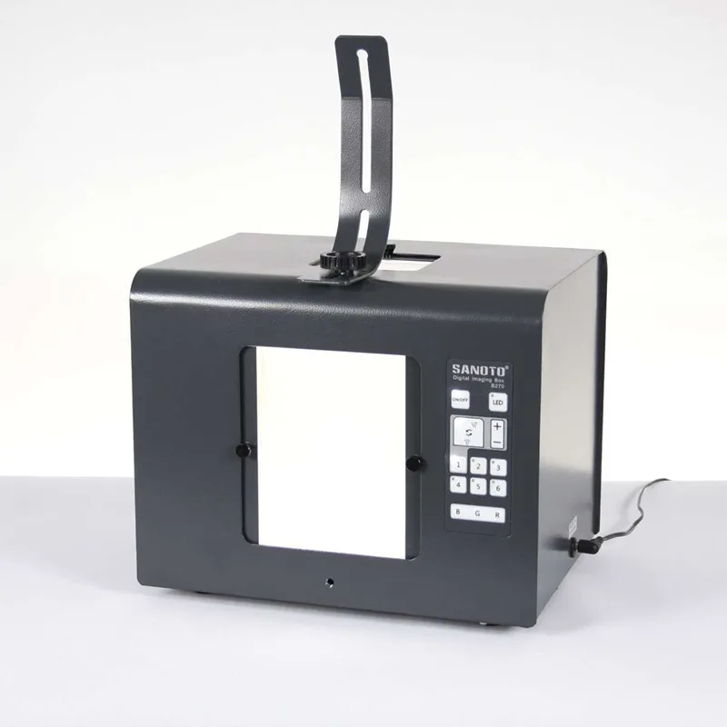 SANOTO Brand Photo Studio Jewelry Photography Lightbox LED Dimmable Light Photo Box Softbox Shooting Tent Backdrop Kit B270