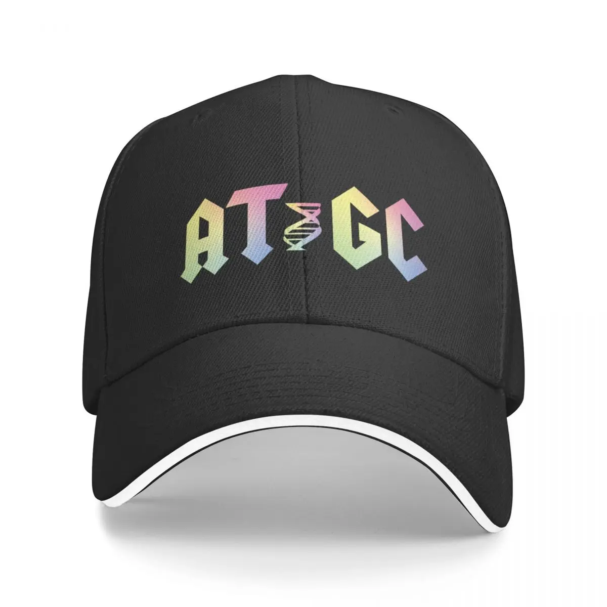 ATGC Molecular Biology Genetics Baseball Cap tea Hat Cosplay Sunhat fishing hat Women Caps Men's