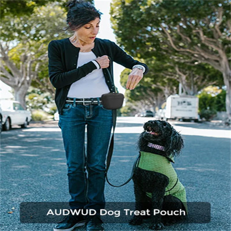 Pet Portable Dog Training Bag Treat Snack Bait Dogs Obedience Agility Outdoor Feed Storage Pouch Food Reward Bags