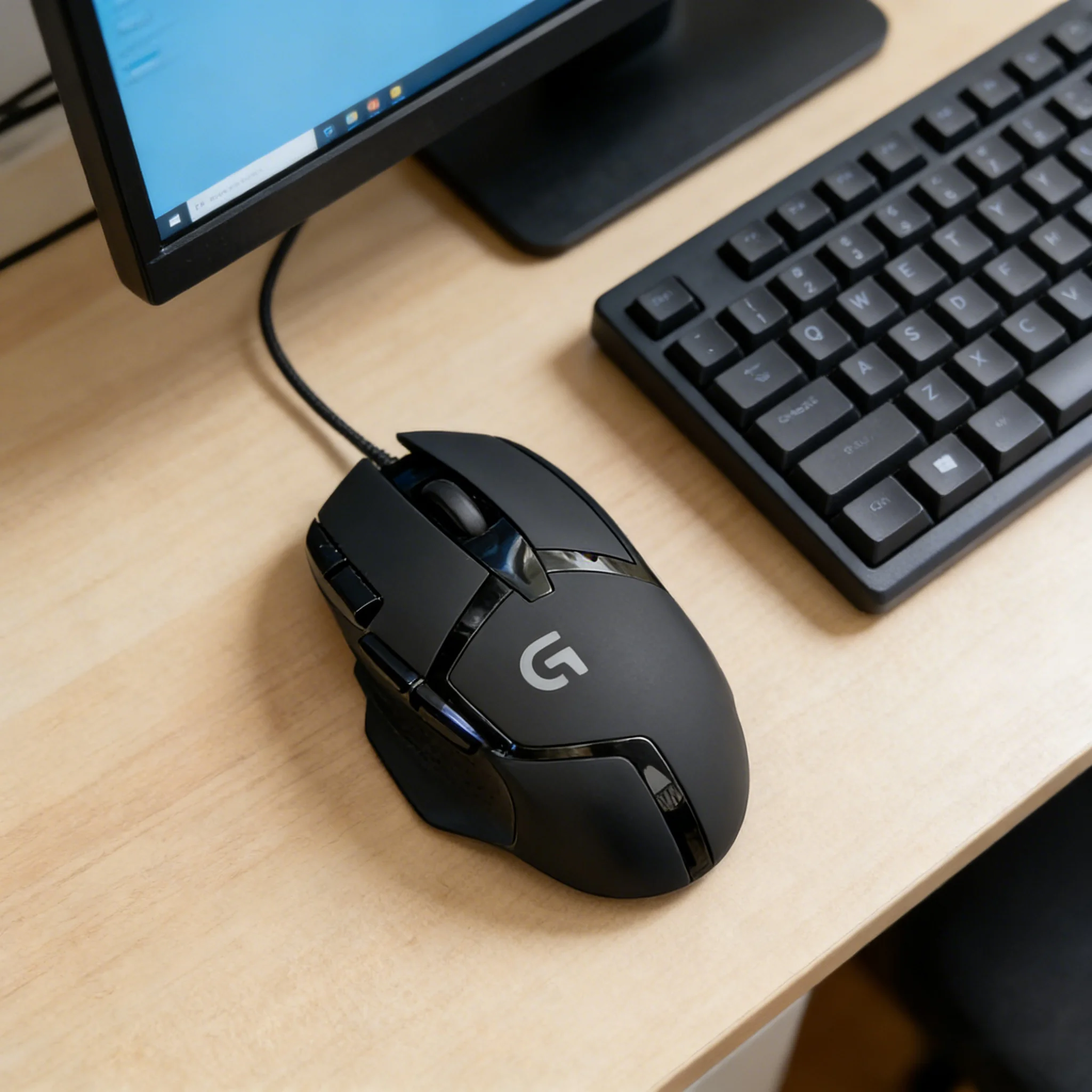 

Logitech G402 Hyperion Fury Wired Gaming Mouse 4000 DPI 8 Programmable Buttons for PC FPS E-Sports Gamer