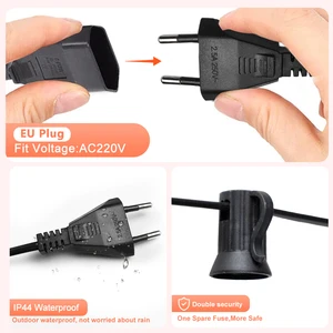 G40 LED في الهواء الطلق حبل الكرة أضواء 7.6M / 20M أضواء الفناء غير القابلة للكسر لتزيين حديقة الشرفة في الفناء الخلفي في الهواء الطلق أفضل 6 مبيعات بقيادة طوق كرة السلة - رقم 1