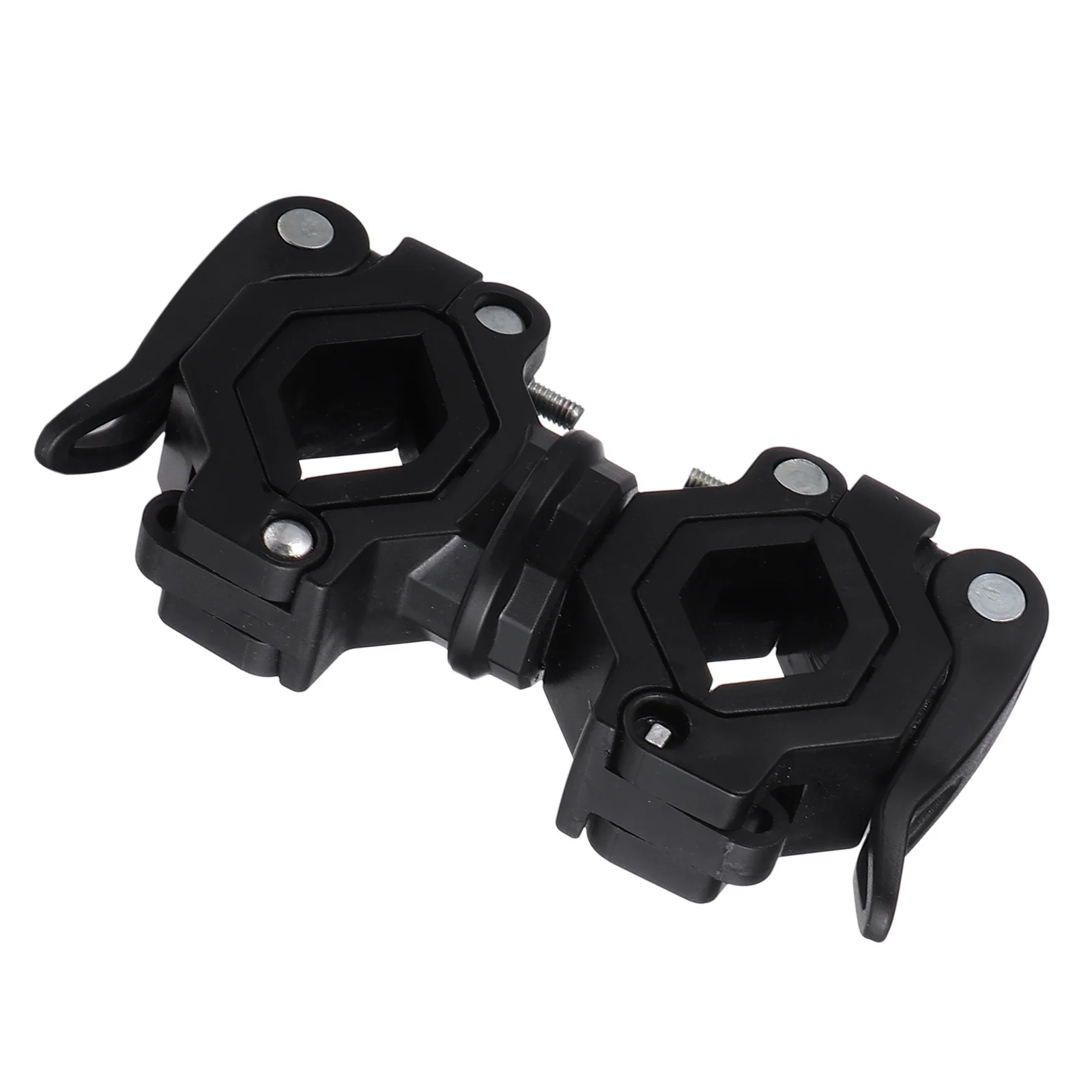 

Bike Flashlight Holder Light Bracket 360 Degree Rotatable Durable ABS Iron Material Adjustable Handle Diameter Night Safety