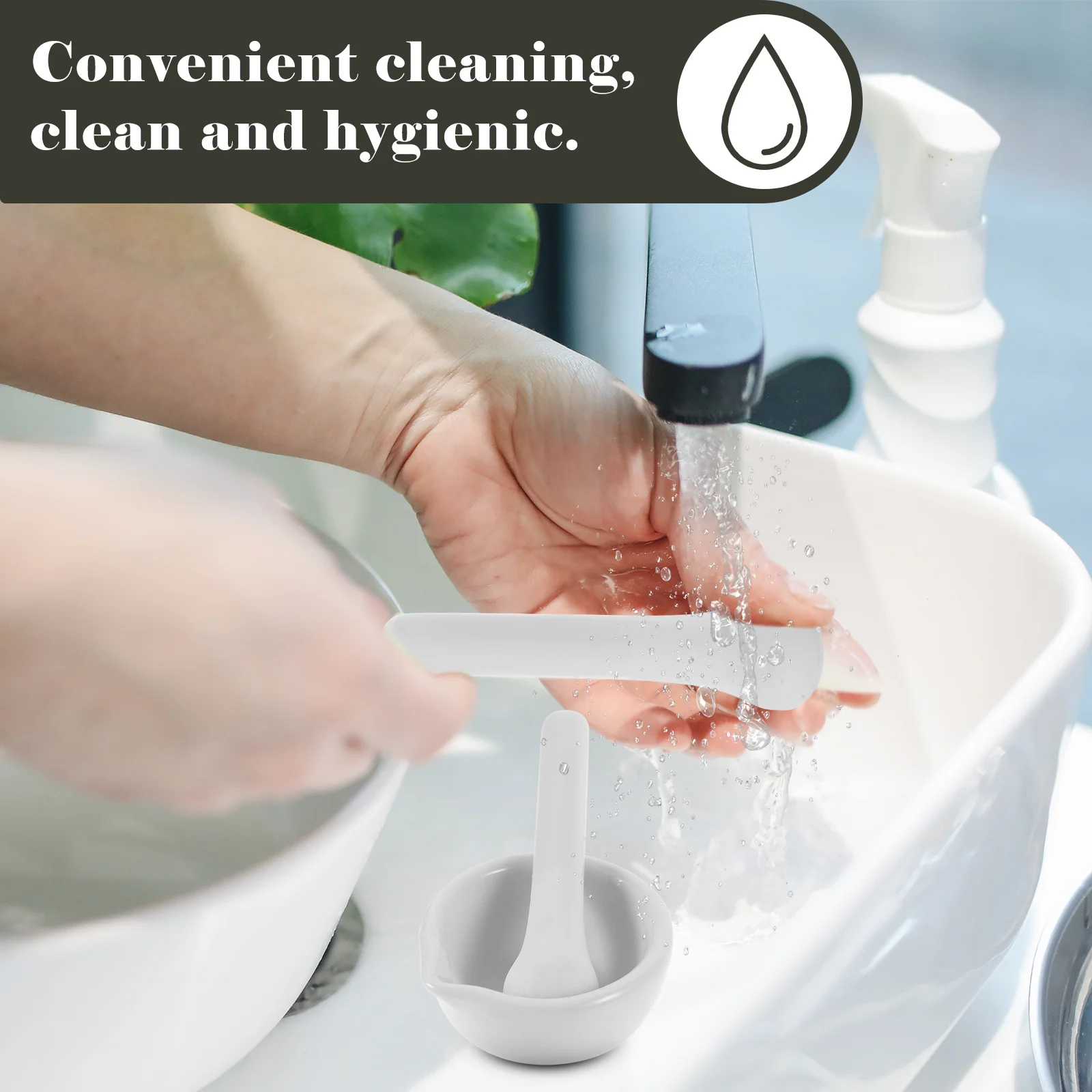 

2Sets Porcelain Pestle Set Medicine Pounding Masher Durable Grinding Bowl Garlic Pounder Medicine Garlic Pounder