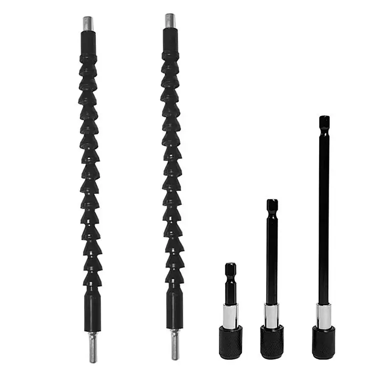 Набор адаптеров для отвертки, 25 шт., удлинитель для дрели из углеродистой стали с шестигранным углублением на 105 градусов