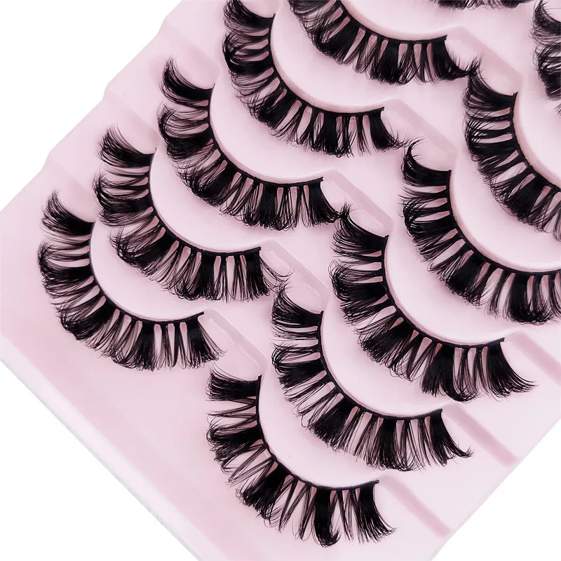 Faux 3D Mink Eyelashes Natural  Mink Lashes Volume False Eyelashes Dramatic Thick Fake Eyelash Extension Makeup Tool Maquiagem