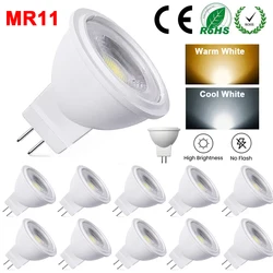 1/2/4/6/10Pcs 3W 5W MR11 LED Light Bulbs AC/DC12V Energy Saving GU4.0 Bi-Pin Spotlights Lamp Indoor Home Lighting Halogen Bulb