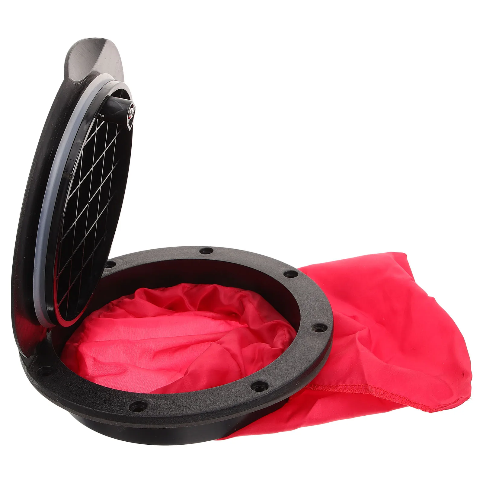 

Waterproof Hatch Cover 6 Inch Kayak Deck Plate Accessories for Plastic Kayaks Storage Bucket Lightweight Marine Boat Hatch Lid