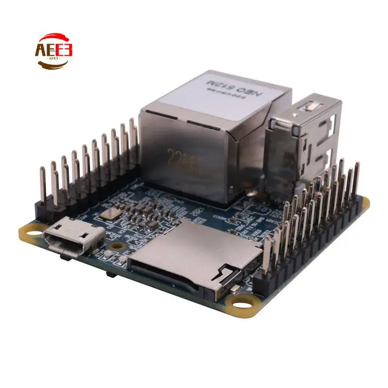 AEE3-4X Nanopi NEO Open Source Allwinner H3 Development Board Super For Raspberry Pie Quad-Core Cortex-A7 DDR3 RAM 512MB