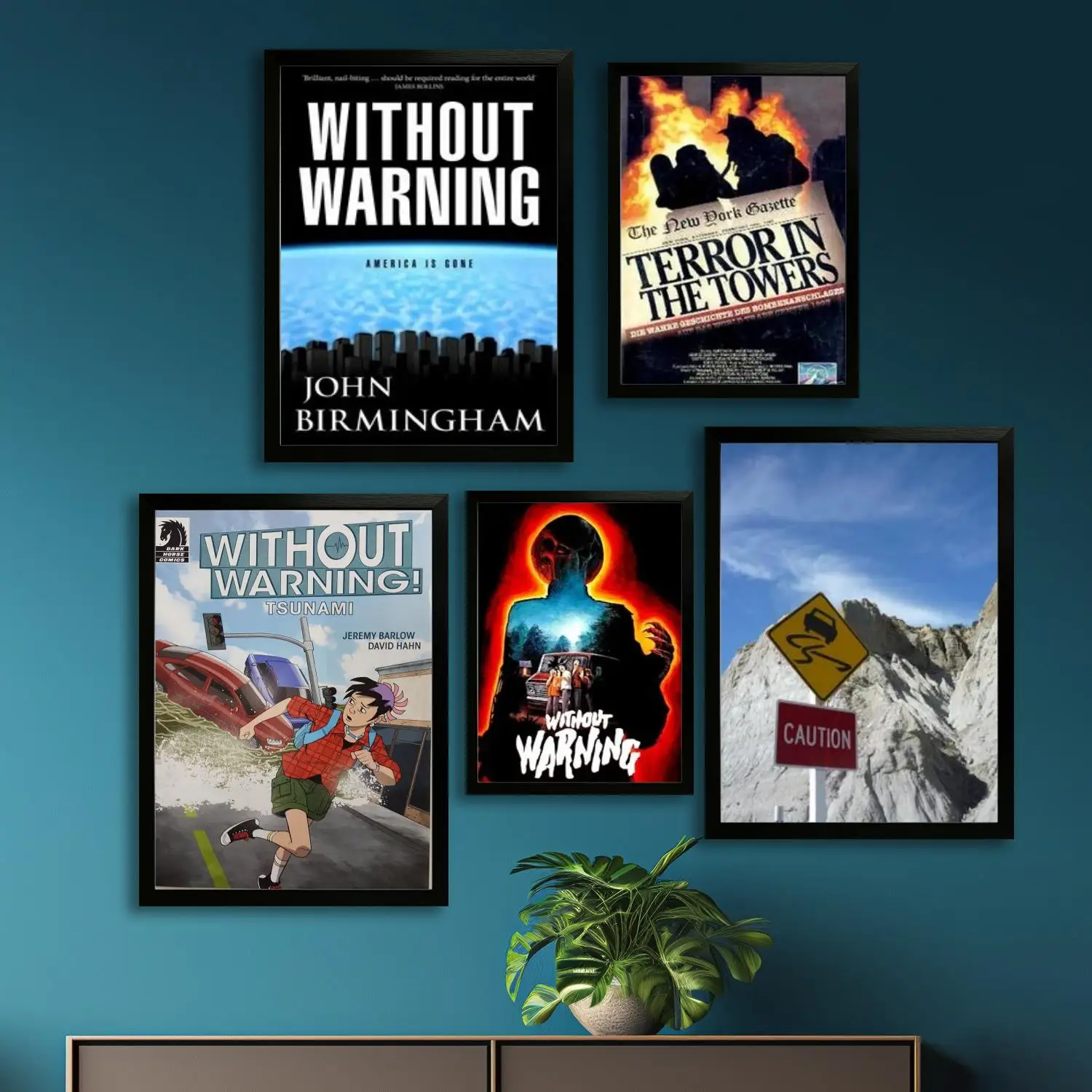 without warning Movie Canvas Art Poster and Wall Art, Picture Print, Modern Family, Bedroom Decor, Posters,Decorative painting