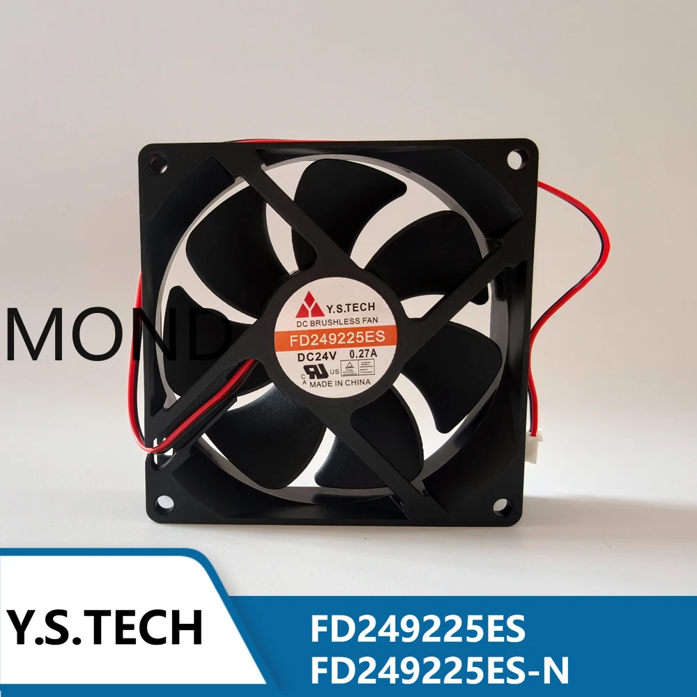 Y.S.TECH FD249225ES FD249225ES-N 9025 9CM DC 24V 0.27A Server Inverter Cooling Fan