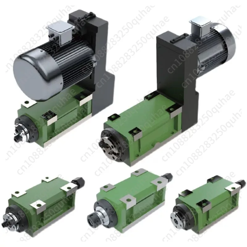 MT3 ER40 BT40 Machine Spindle Head, Combined Power Unit for Cutting Machining