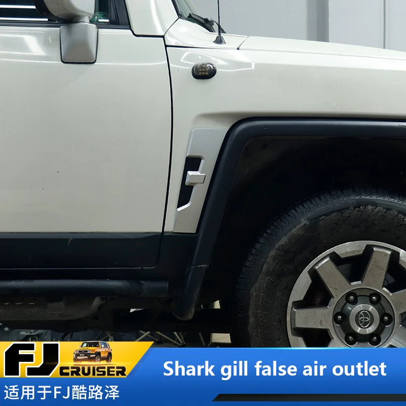 Shark Cheek   for Toyota FJ Cruiser Leaf Plate Shark Cheek Decorative Patch Body False Air Inlet