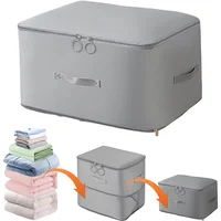 1 Sac de Rangement Sous Vide Ultra-Compact à Compression Automatique pour Couettes et Vêtements – Optimisation de l'Espace 6