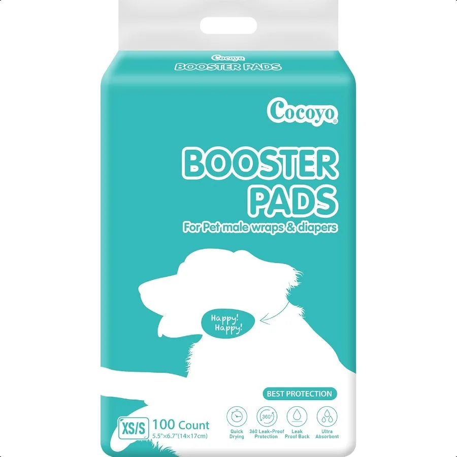 

Booster Pads XS S Size with Side Lead Proof 100 Count