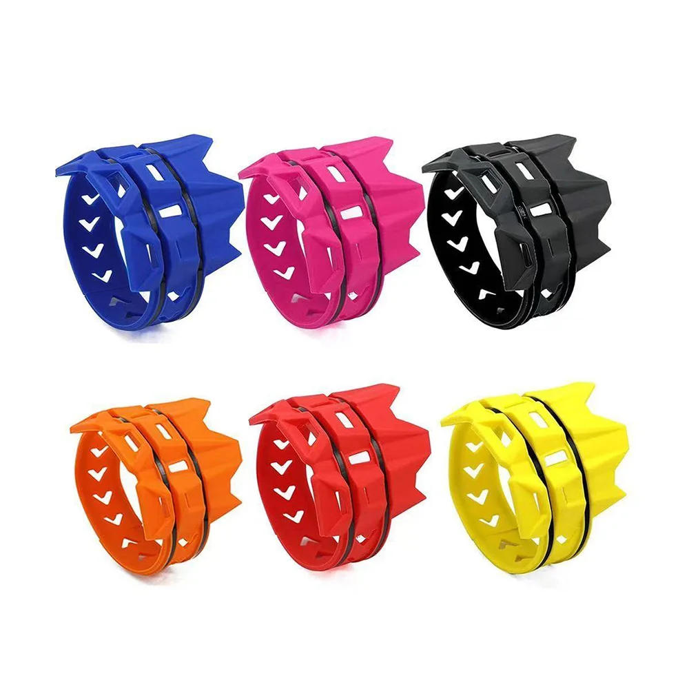 Motorcycle ATV Exhaust Tail Pipe Protector Cover Guard For For Husqvarna KTM Honda Sherco Beta Suzuki Yamaha Kawasaki Universal