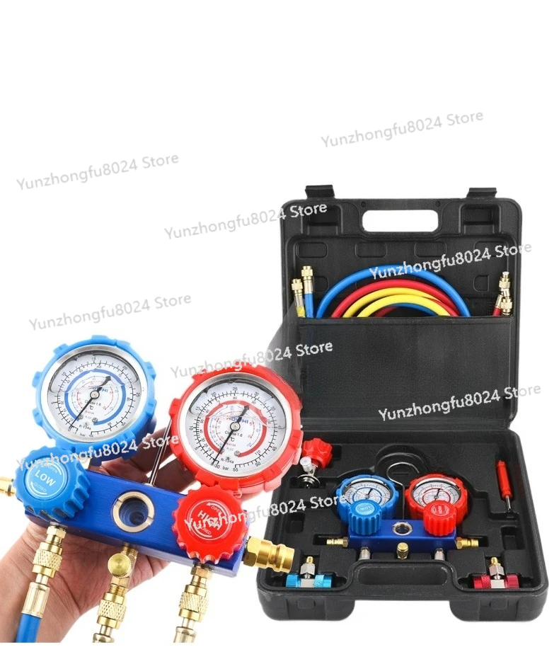 Car Air Conditioner Vacuum Pump HH-7.0L Refrigerator Repair Tool Tire Pumping Refrigerant Filling 350W Dual-purpose Adjustable