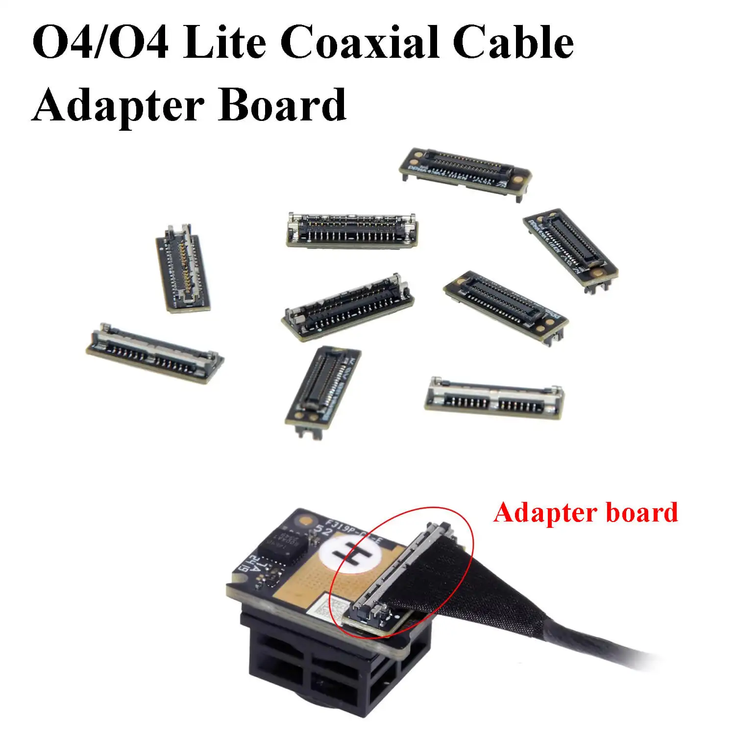 O4/O4 Lite Coaxial Cable Adapter Board Converter Compatible With DJI O4 Air Camera