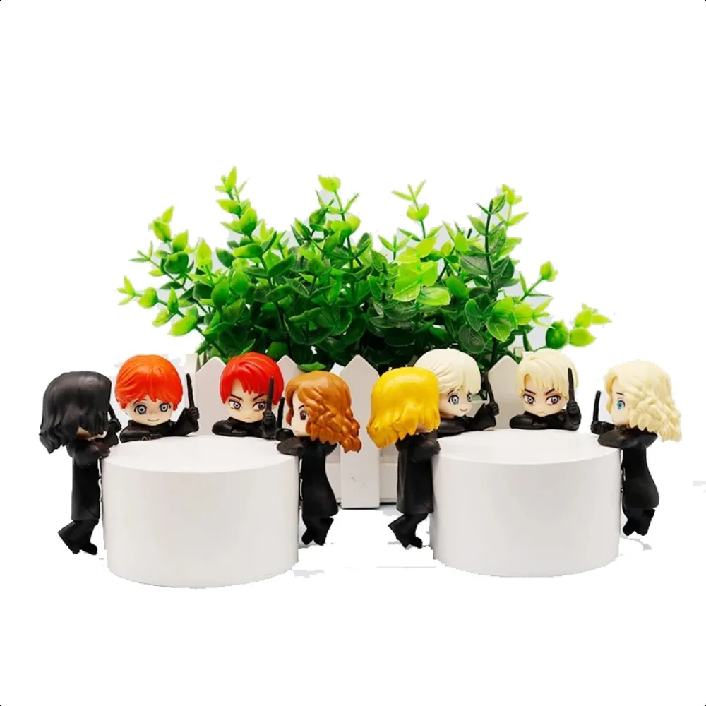 حار بيع هاري بوتر صندوق أعمى شخصيات صغيرة عشوائية حقيبة أعمى حفلة لطيف دمية سر محظوظ لعب طفل عيد الميلاد هدية سرية